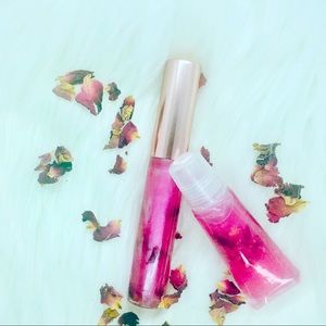 Pink dozen Roses 2pcs Set